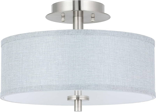 Modern Semi-Flush Mount Ceiling Light